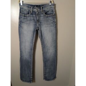 BKE Jake Mens Jeans 31x38‎ Straight Leg Light Wash Denim Pants